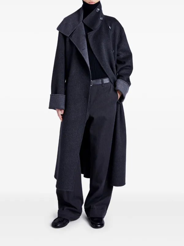Proenza Schouler White Label Constance コート | グレー | FARFETCH JP