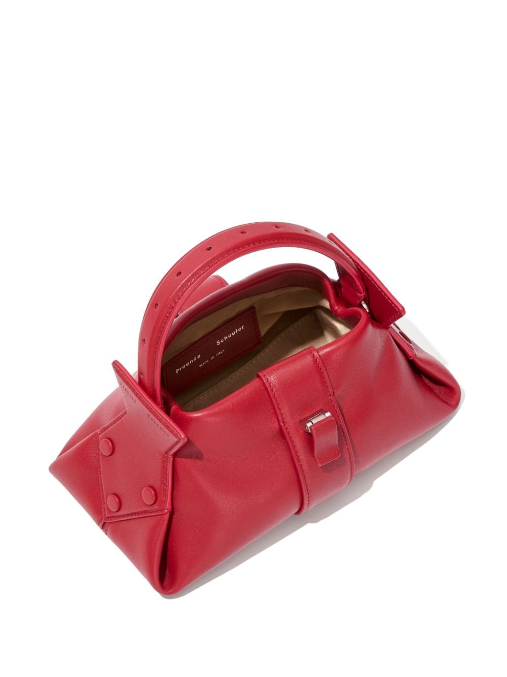 Shop Proenza Schouler Mini Park Crossbody Bag In Red