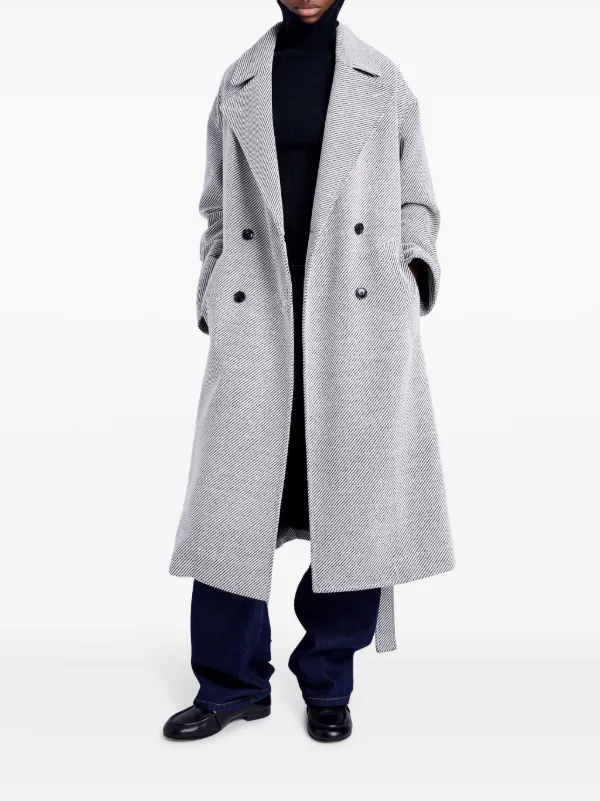 Proenza Schouler White Label Ronan Coat | Grey | FARFETCH