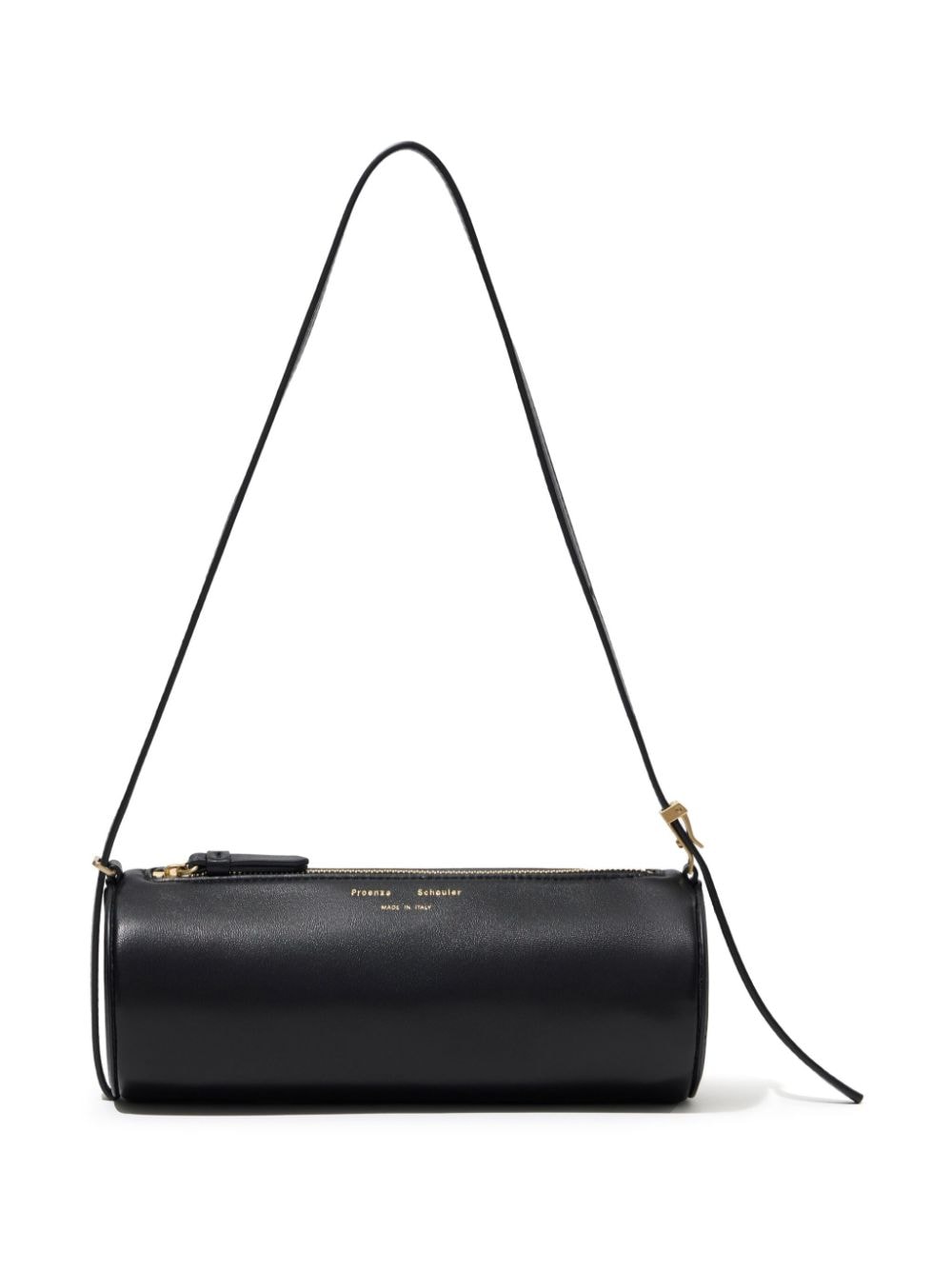 Shop Proenza Schouler Silo Shoulder Bag In Black