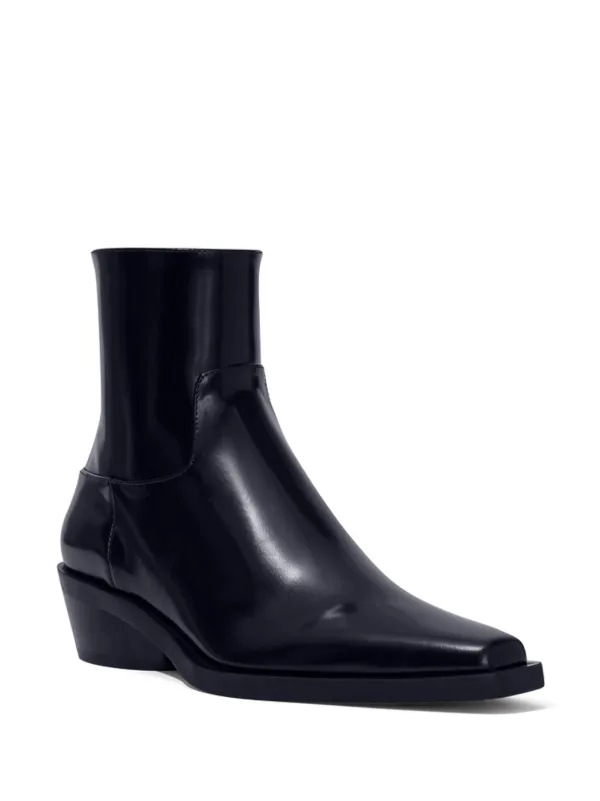 Proenza Schouler 40mm Bronco Ankle Boots | Black | FARFETCH