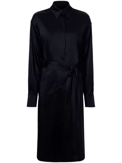 Proenza Schouler Andy satin midi dress