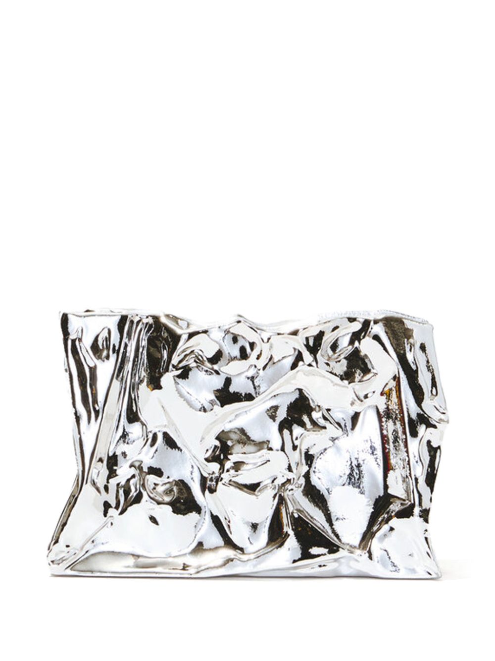 Proenza Schouler Crush clutch - Zilver