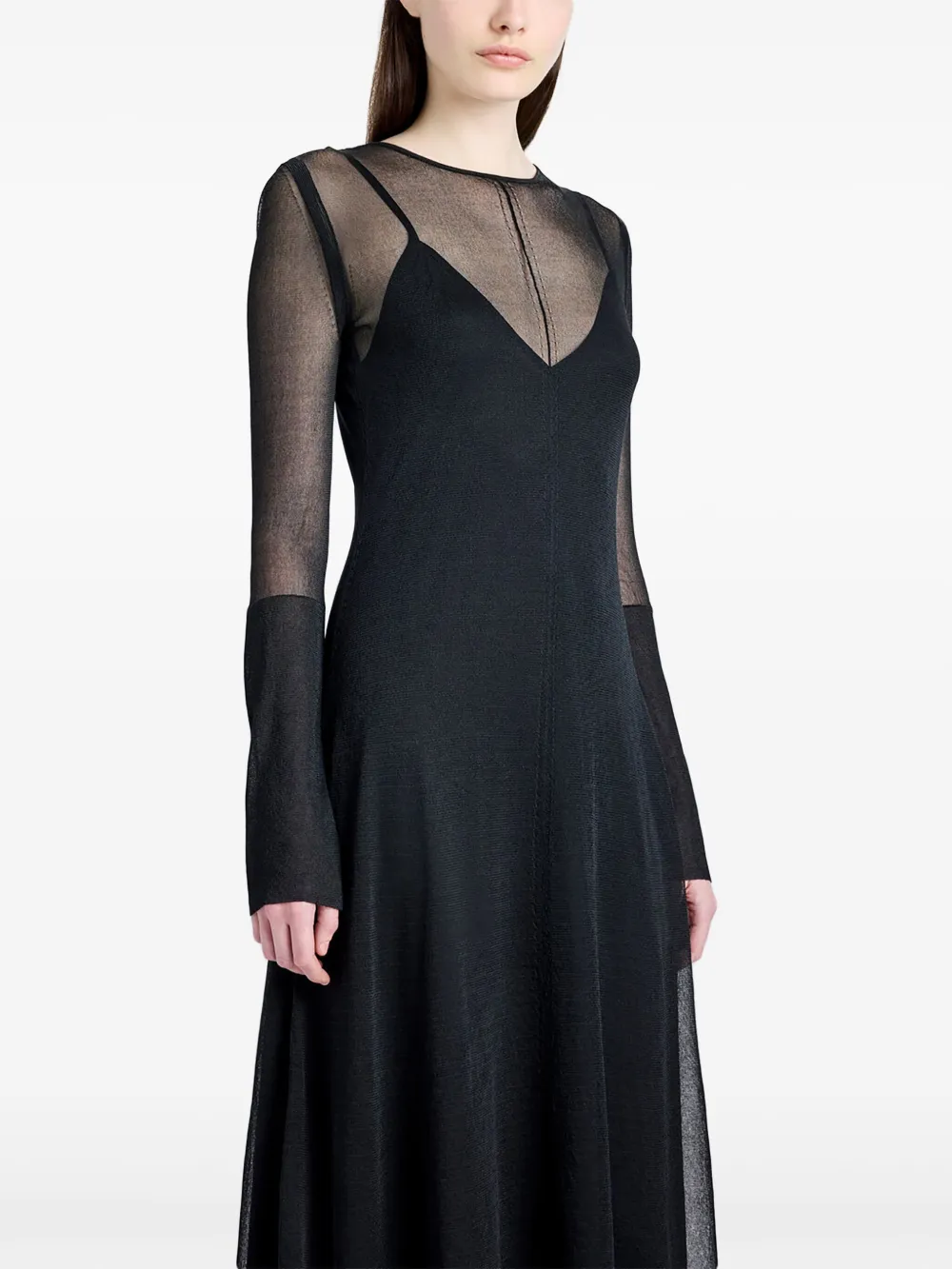Proenza Schouler Jurk Zwart