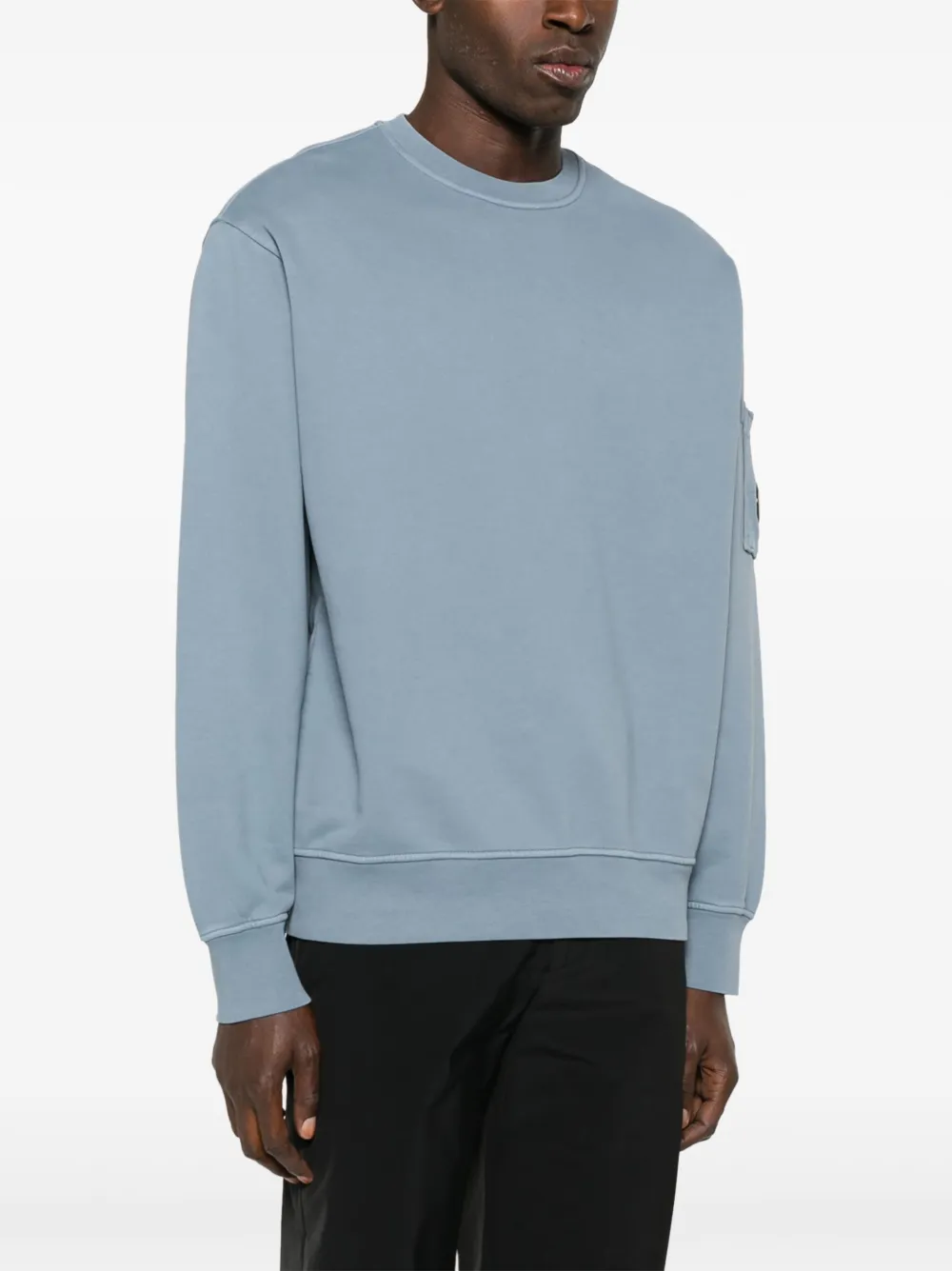 C.P. Company Sweater met lensdetail Blauw