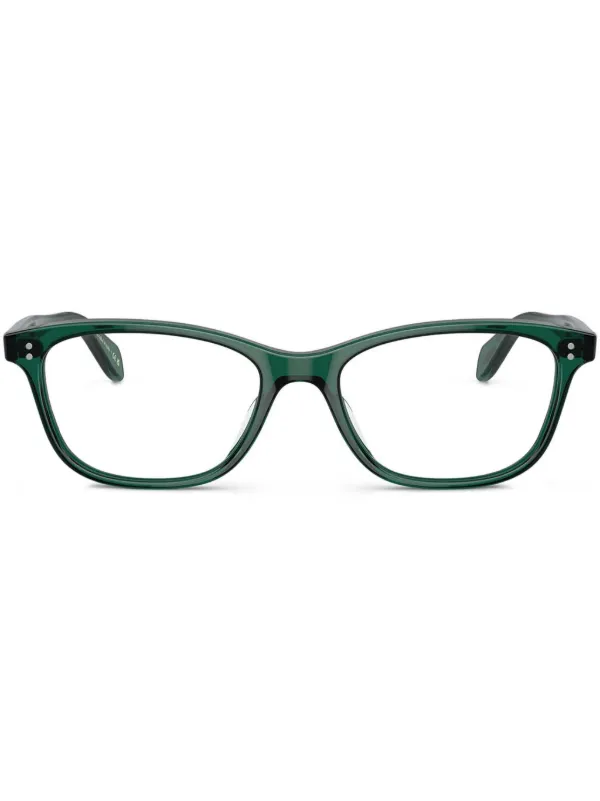 OLIVER PEOPLES Ashton メガネ　サングラス　専用ケース　箱付 Oliver Peoples Ashton 眼鏡フレーム | グリーン | FARFETCH JP