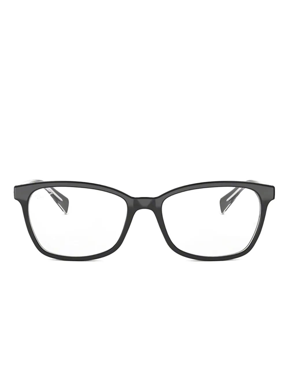 Ray-Ban rectangle-frame glasses Zwart