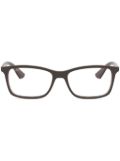 Ray-Ban rectangle frame glasses - Brown