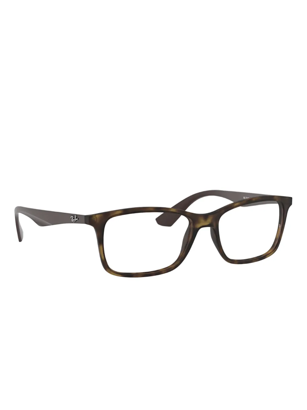 Ray-Ban RX7047 bril met rechthoekig montuur Bruin