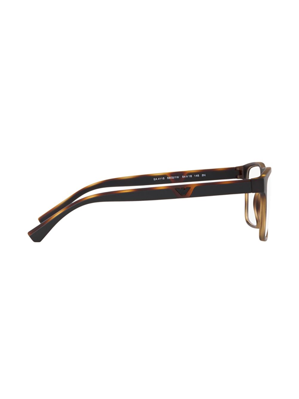 Emporio Armani tortoiseshell-effect glasses Men