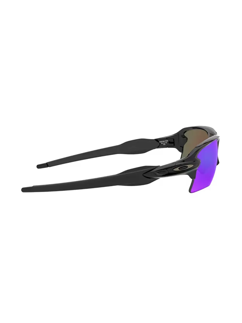 Oakley Zonnebril met oversized montuur Zwart
