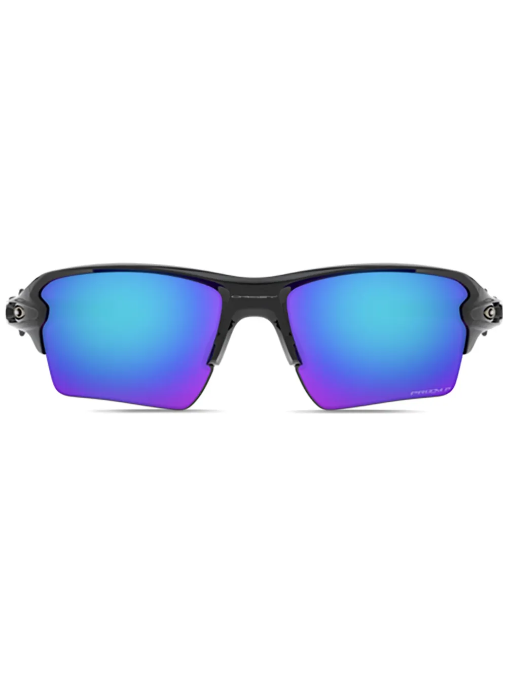Oakley Zonnebril met oversized montuur Zwart