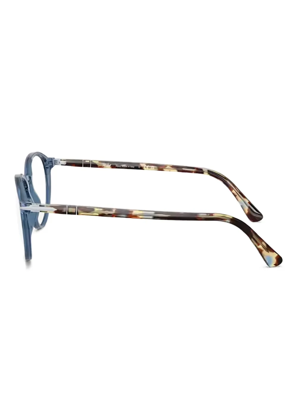 Persol PO3218V bril met rond montuur Blauw