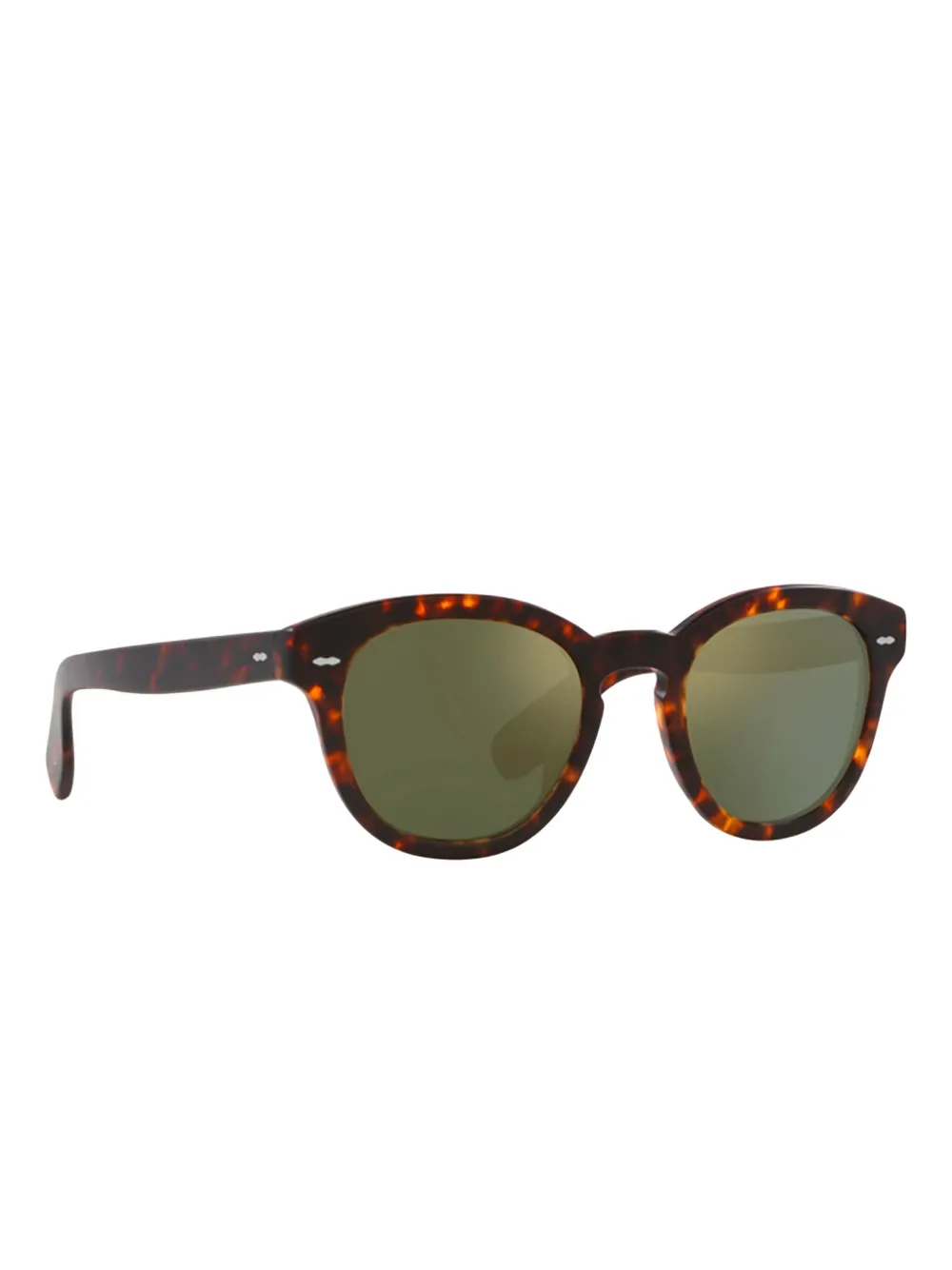 Oliver Peoples tortoiseshell round sunglasses Bruin
