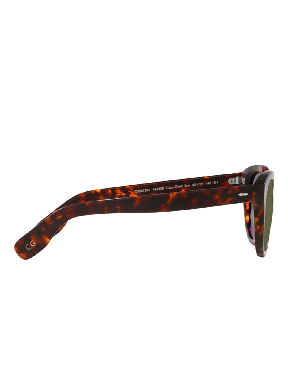 Oliver Peoples tortoiseshell round sunglasses Bruin