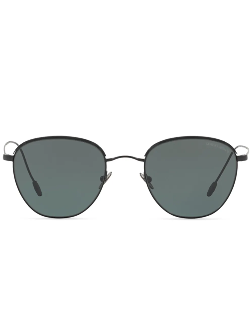 Giorgio Armani Occhiali da sole tondi - Nero