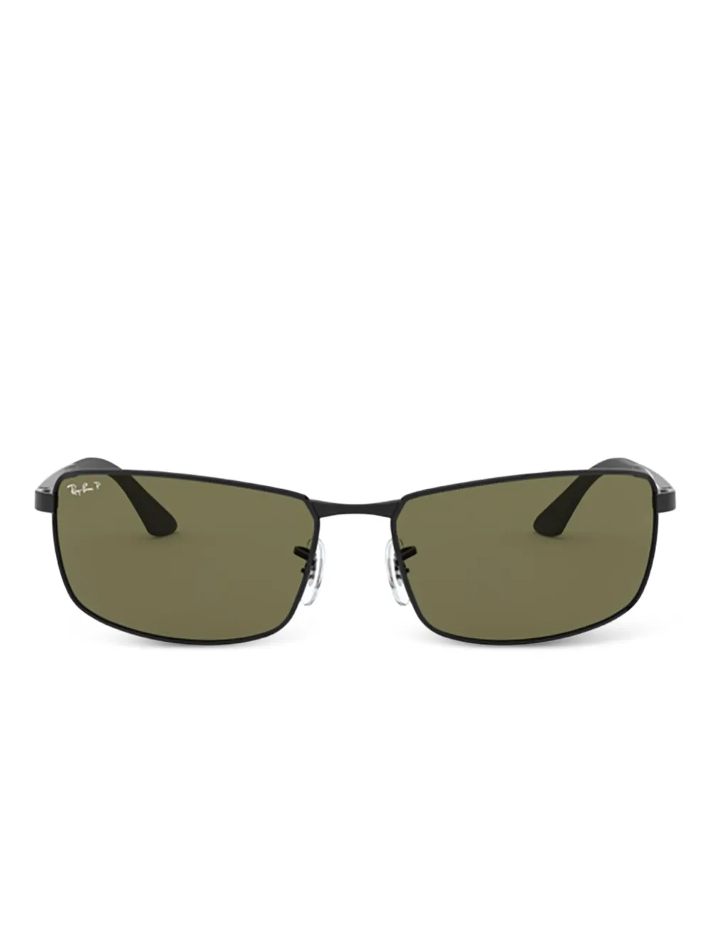 Ray-Ban スクエアフレーム サングラス - ブラック Ray-Ban スクエアフレーム サングラス - ブラック