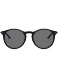 Giorgio Armani round-frame sunglasses - Black