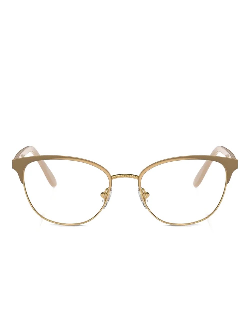 Vogue Eyewear Top Metal Glasses In Gold