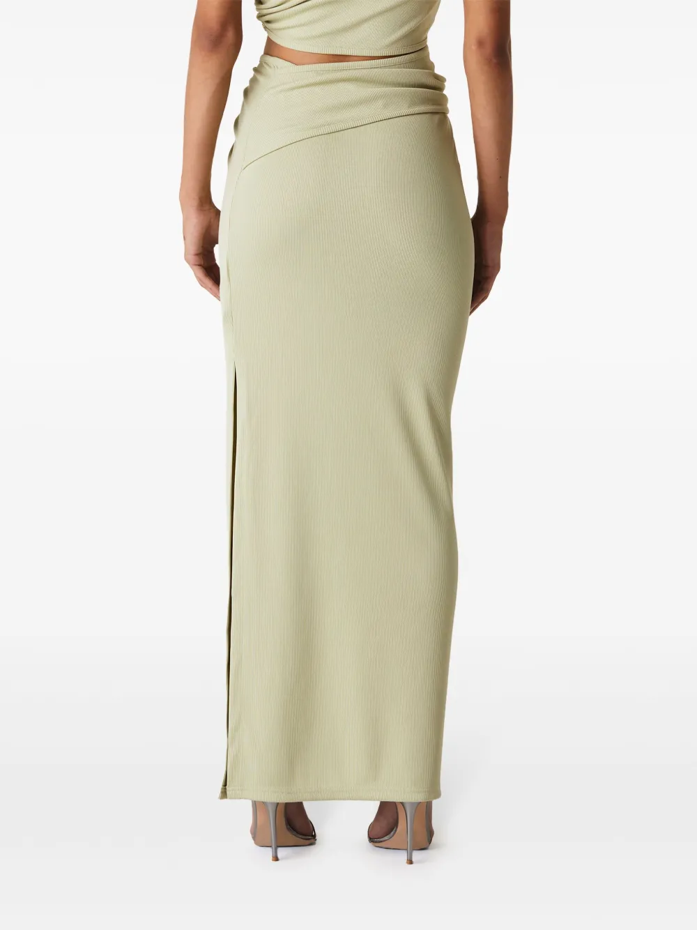 Christopher Esber Cavern maxi-rok Groen