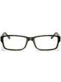Ray-Ban rectangle-frame glasses - Green
