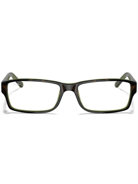 Ray-Ban rectangle-frame glasses