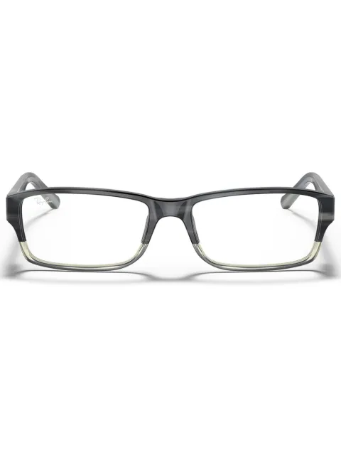 Ray-Ban rectangle-frame glasses