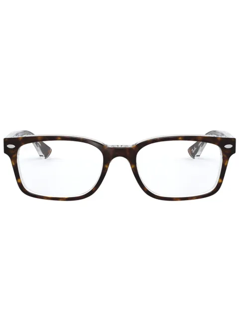 Ray-Ban square-frame glasses