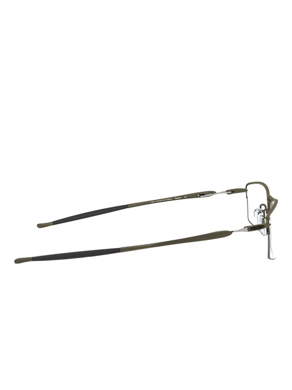 Oakley Lizard bril met rechthoekig montuur Zilver