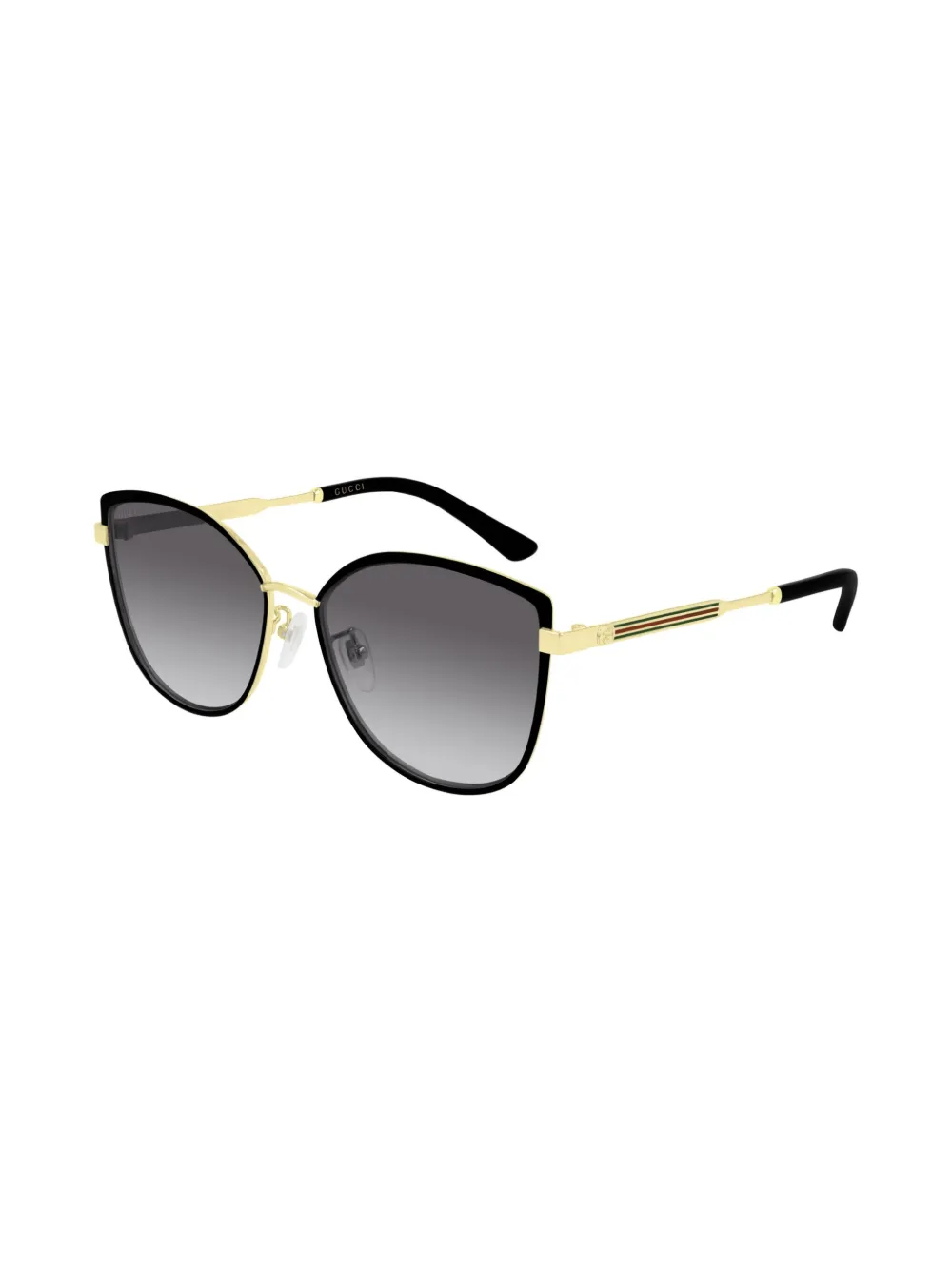Gucci Eyewear Zonnebril met GG-logo Zwart