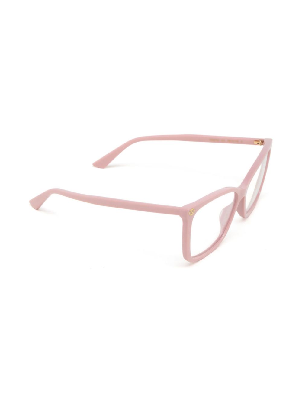 Gucci Eyewear Bril met geometrisch montuur - Roze