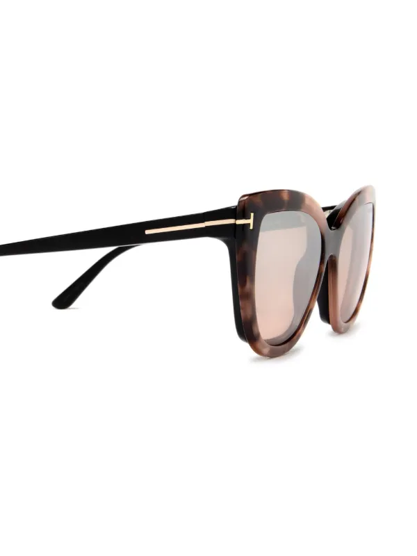 TOM FORD Eyewear オーバーサイズ サングラス | ブラック | FARFETCH JP