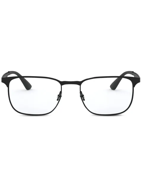 Ray-Ban lentes con armazón rectangular