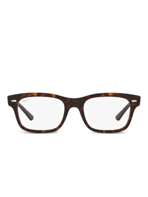 Ray-Ban rectangle-frame glasses