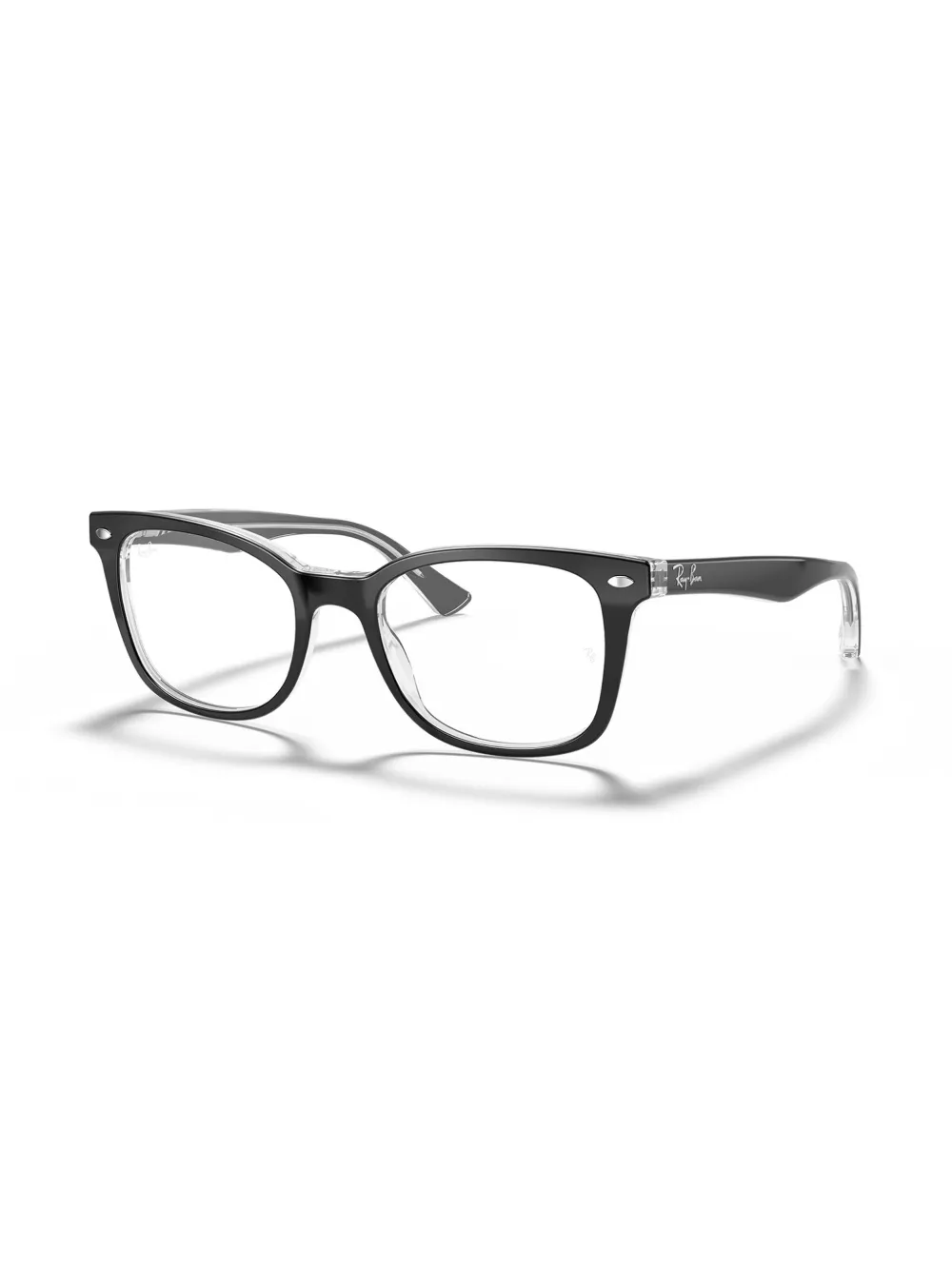 Ray-Ban Bril met vierkant montuur Zwart
