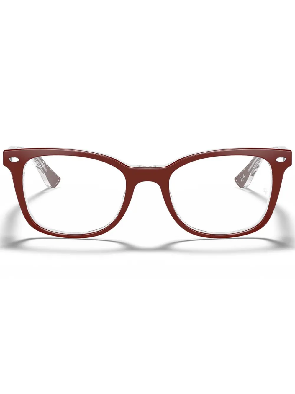 Ray-Ban Occhiali squadrati - Rosso