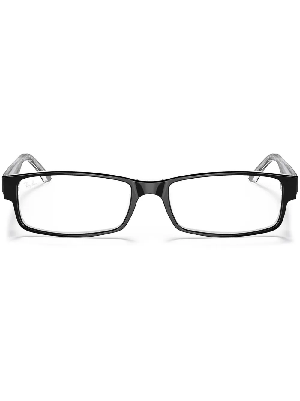 Ray-Ban rectangle-frame glasses | Black | Image 1