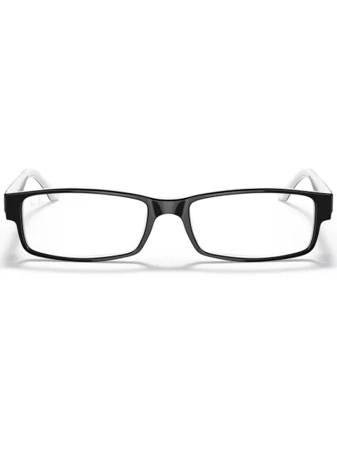 Ray-Ban rectangle-frame glasses
