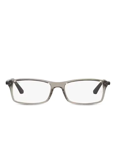 Ray-Ban rectangle-frame two-toned glasses