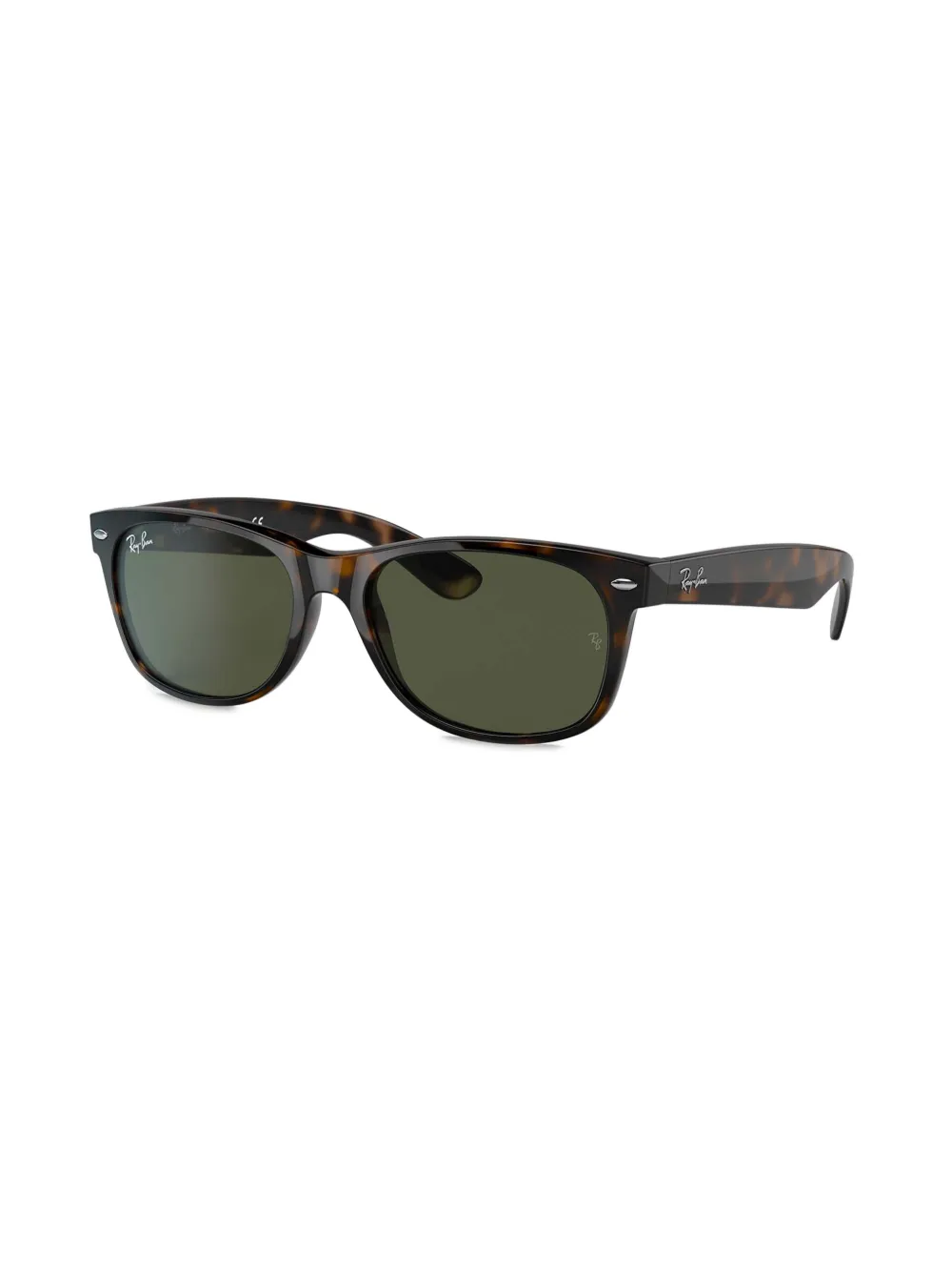 Ray-Ban Zonnebril met wayfer montuur Bruin