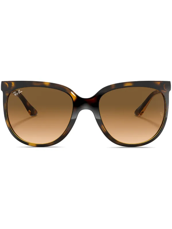 RayBan Sunglasses Cats 1000 Ray-Ban Cats 1000 Light Brown Gradient Cat Eye Ladies  main image 3