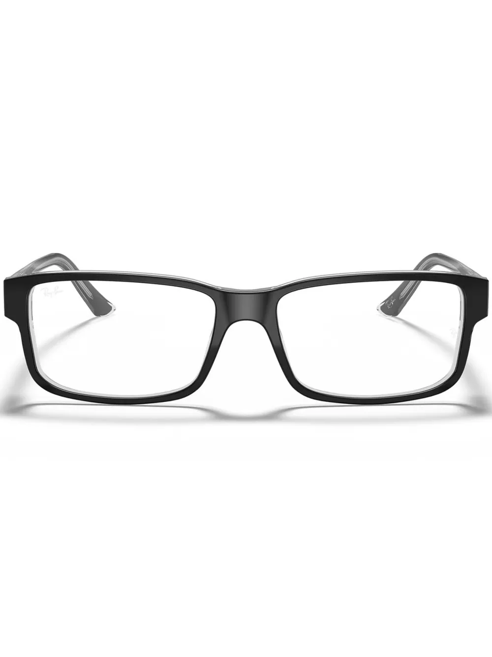 Ray-Ban rectangle-frame glasses | Black | Image 1
