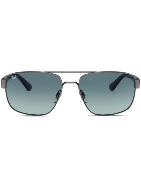 Ray-Ban lentes de sol con armazón rectangular