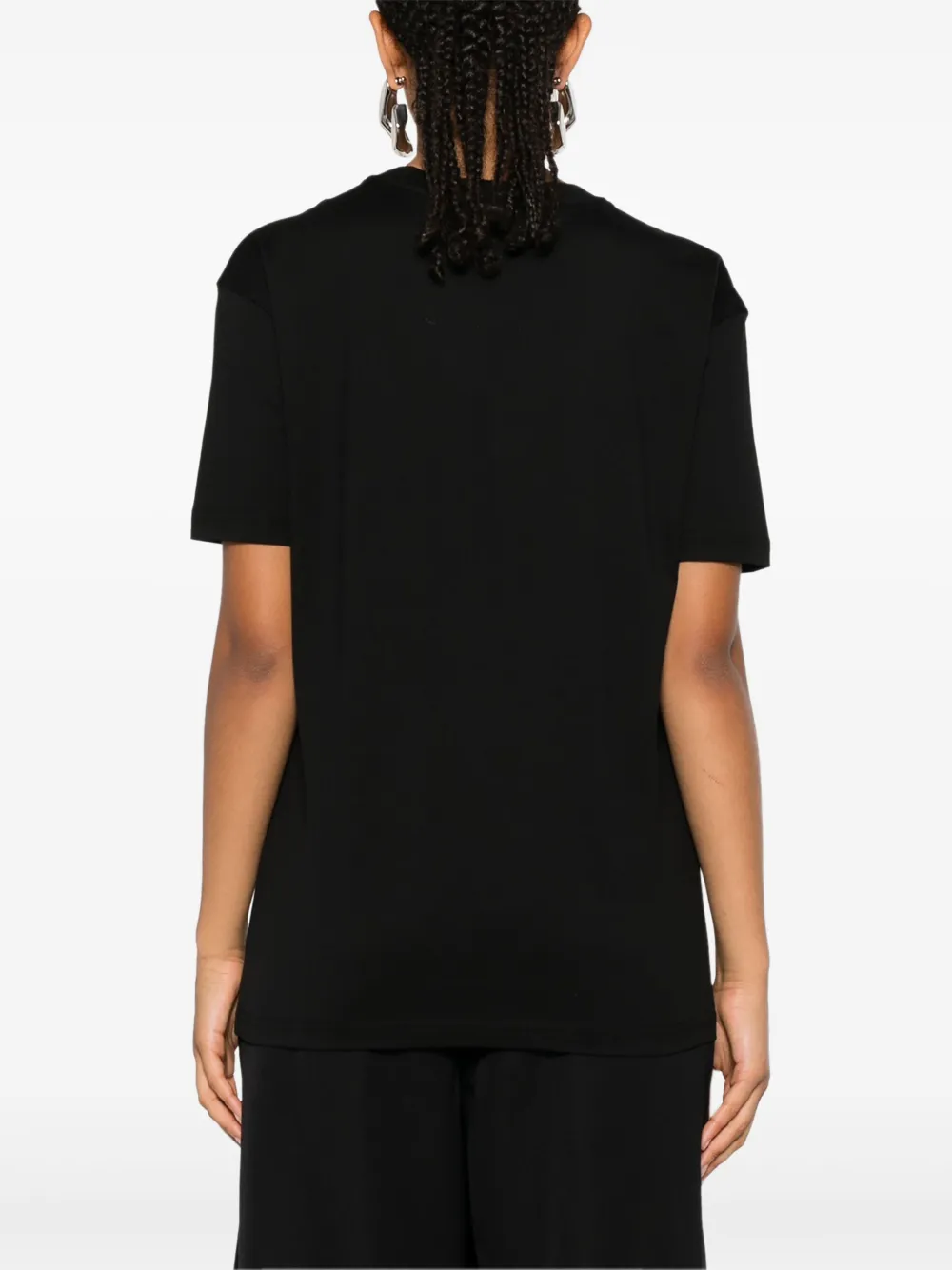 Givenchy T-shirt met monogram 72 Zwart