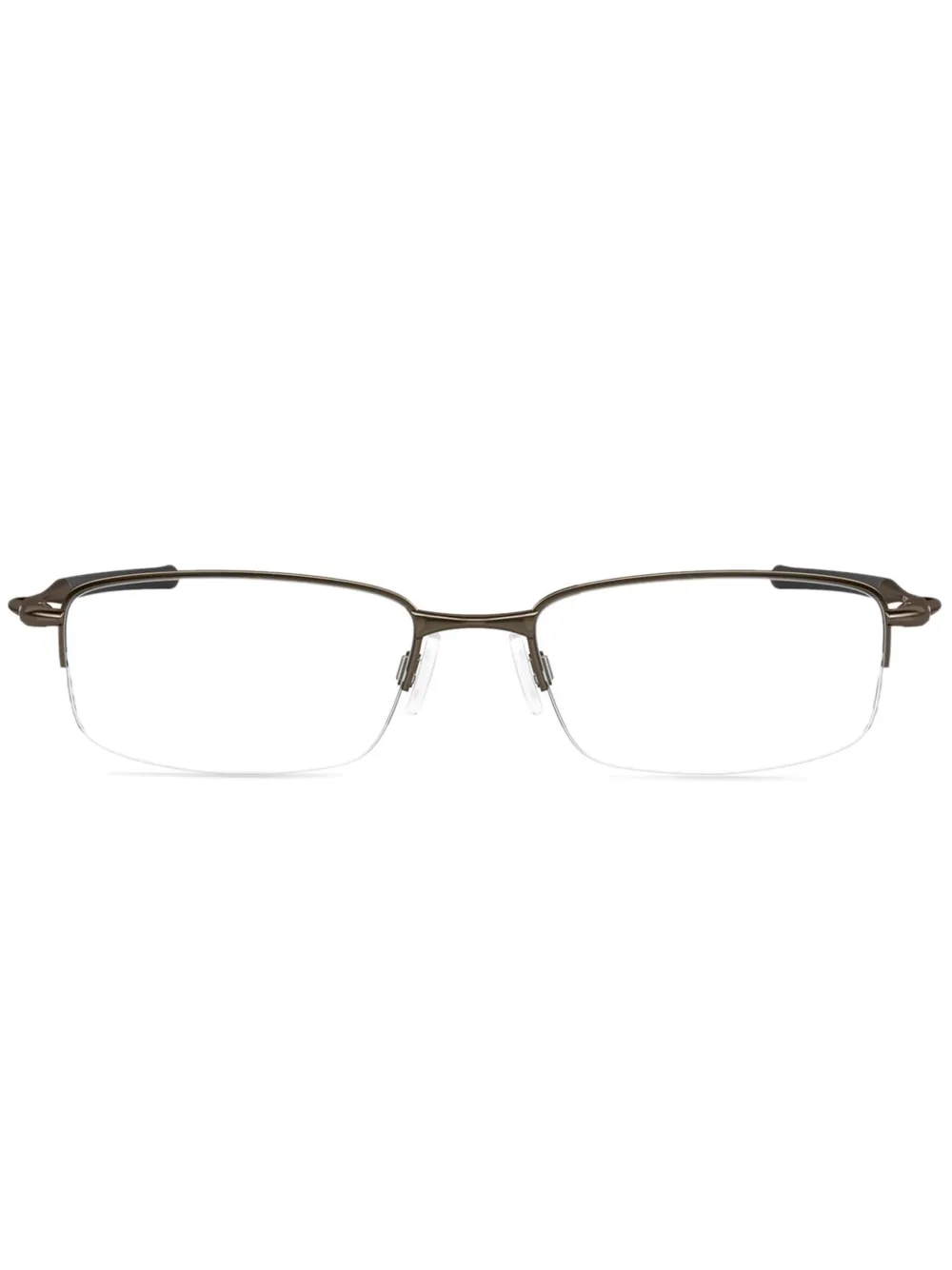 Oakley rectangle-frame glasses | Grey | Image 1