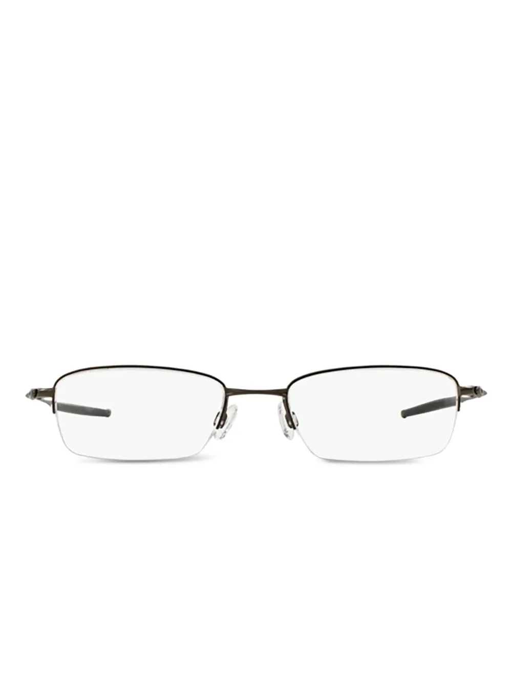 Oakley Top Spinner rectangle-frame glasses | Black | Image 1