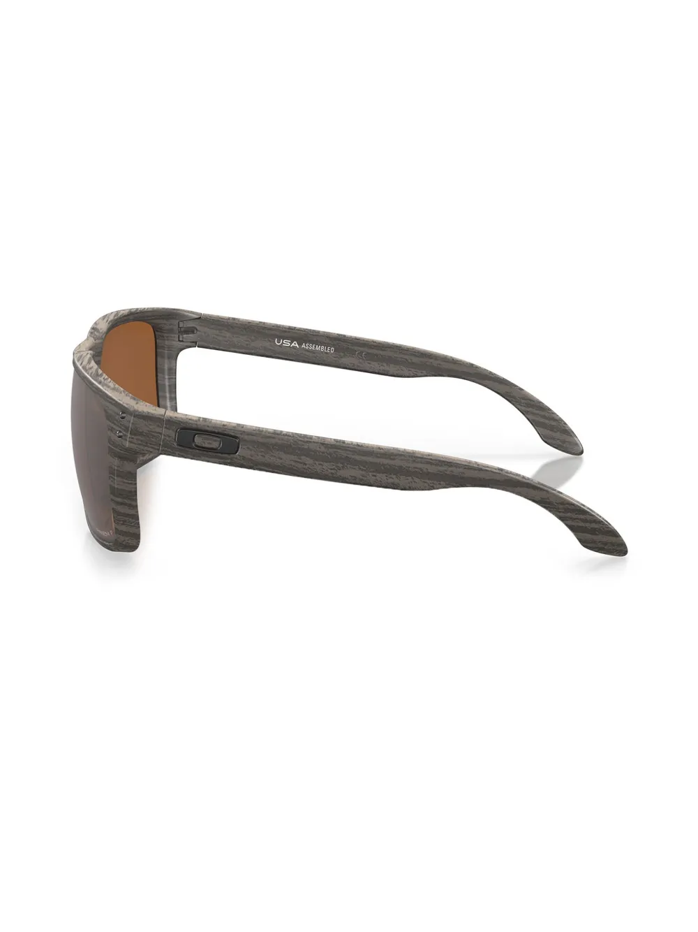 Oakley Zonnebril met oversized montuur Bruin
