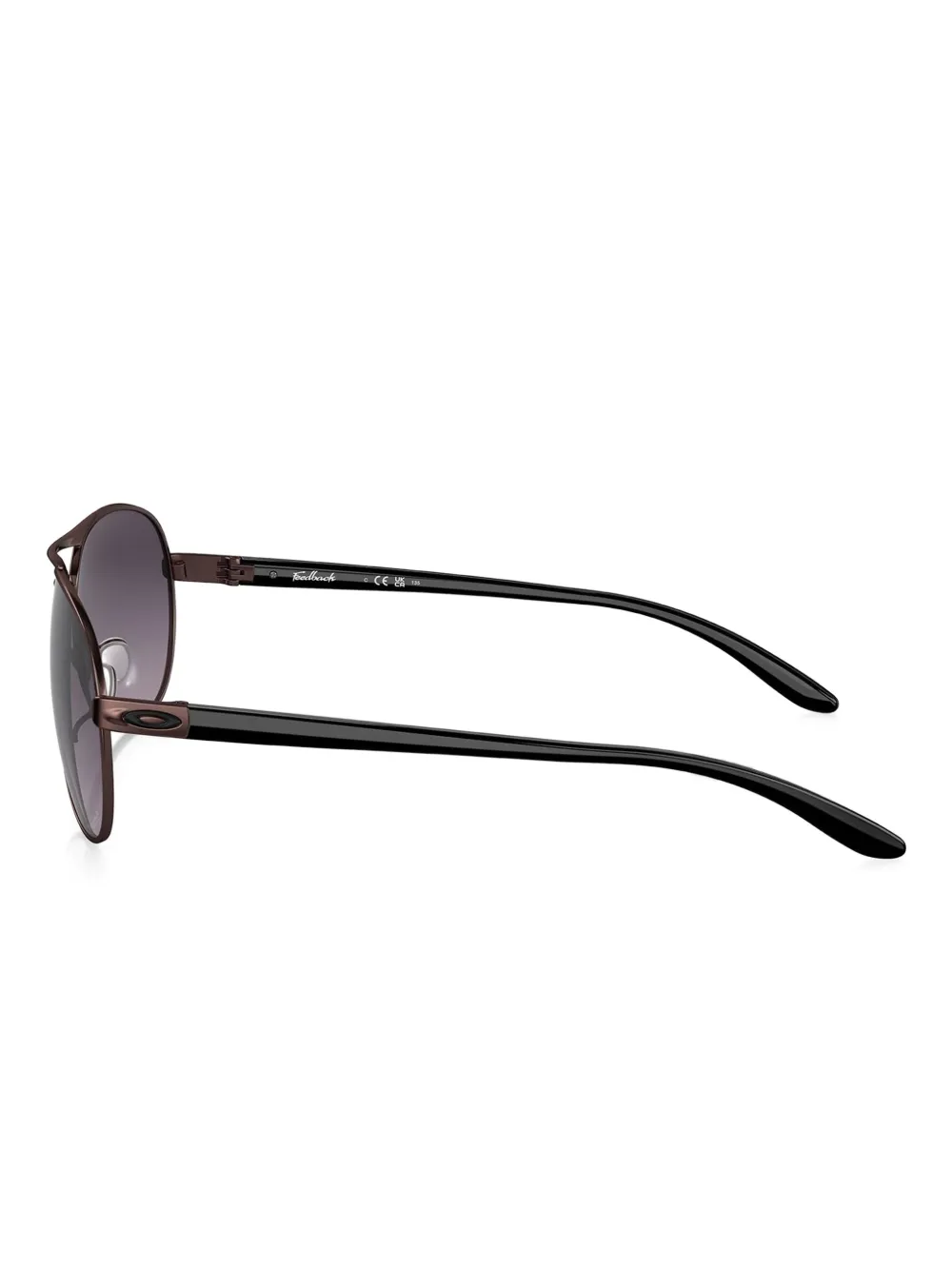 Oakley Woman Sunglass Oo4079 Feedback In Black
