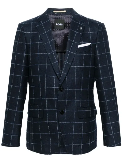 BOSS windowpane blazer