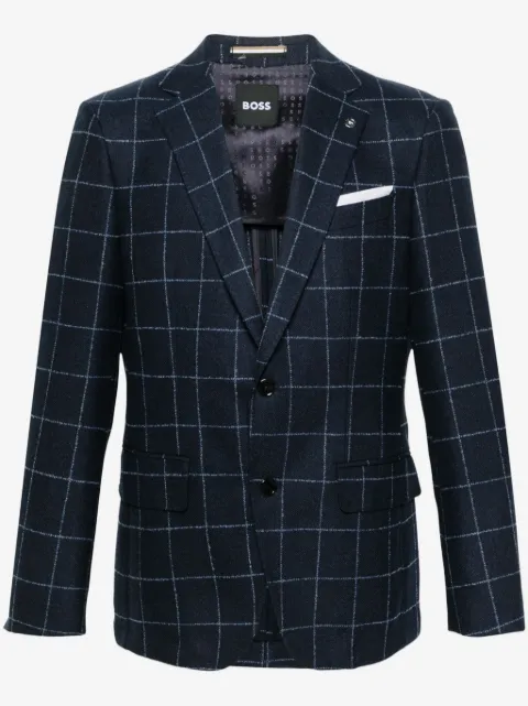 BOSS windowpane blazer